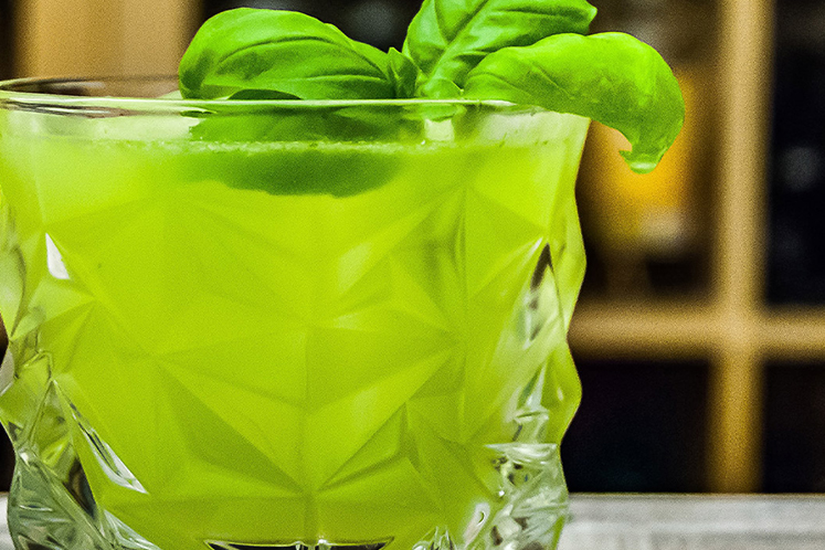 Gin Basil Smash