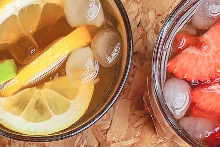 Chalo Lemon Iced Chai cocktail