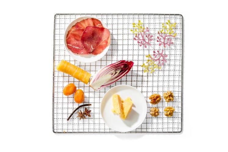 Herbstsalat mit Radicchio, Kumquats und Orange — extra image