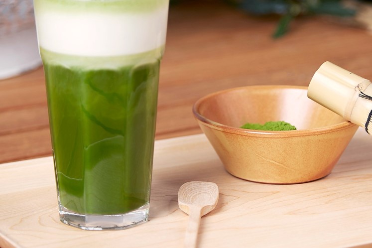 Vanille matcha latte