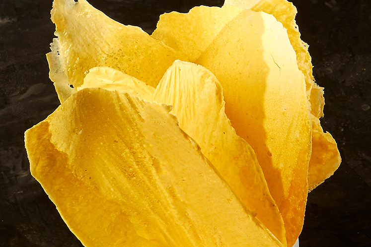 Kaascrackers van rijst en kaas