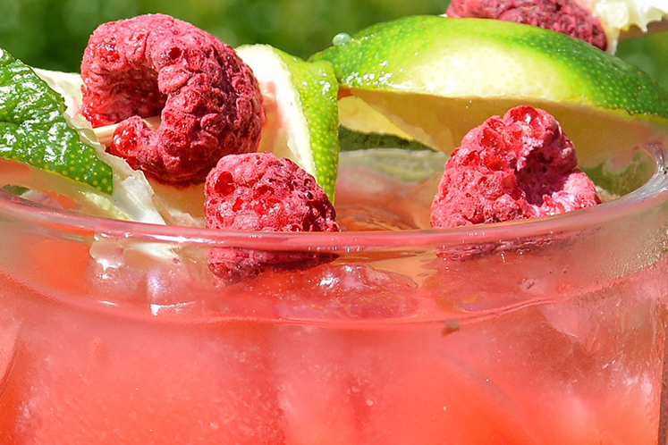 Mocktail: Raspberry Retro