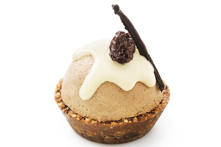 Mini bombe van chocolademousse petitfour